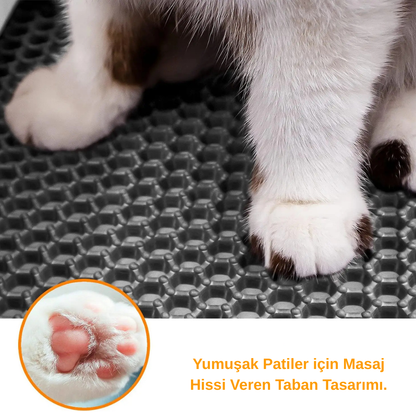 Kedi Kumu Toplayıcı Mat