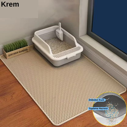 Kedi Kumu Toplayıcı Mat