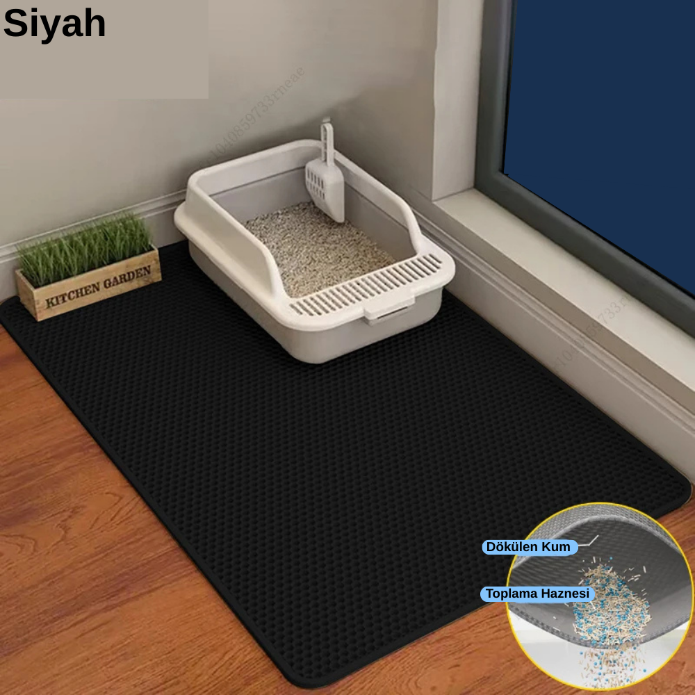 Kedi Kumu Toplayıcı Mat